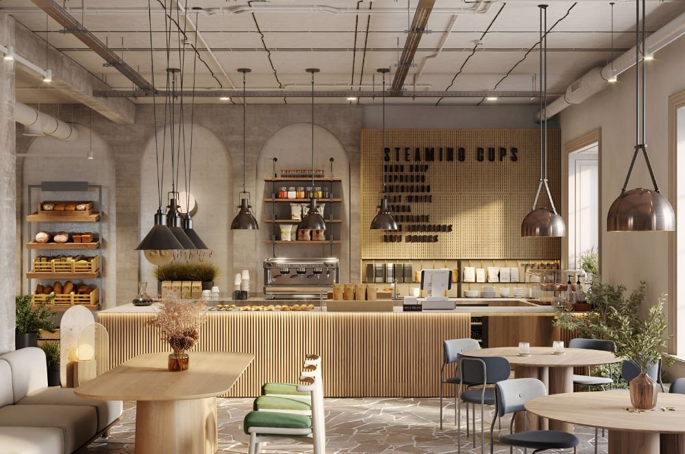 Coffee Shop Interior Design Dubai