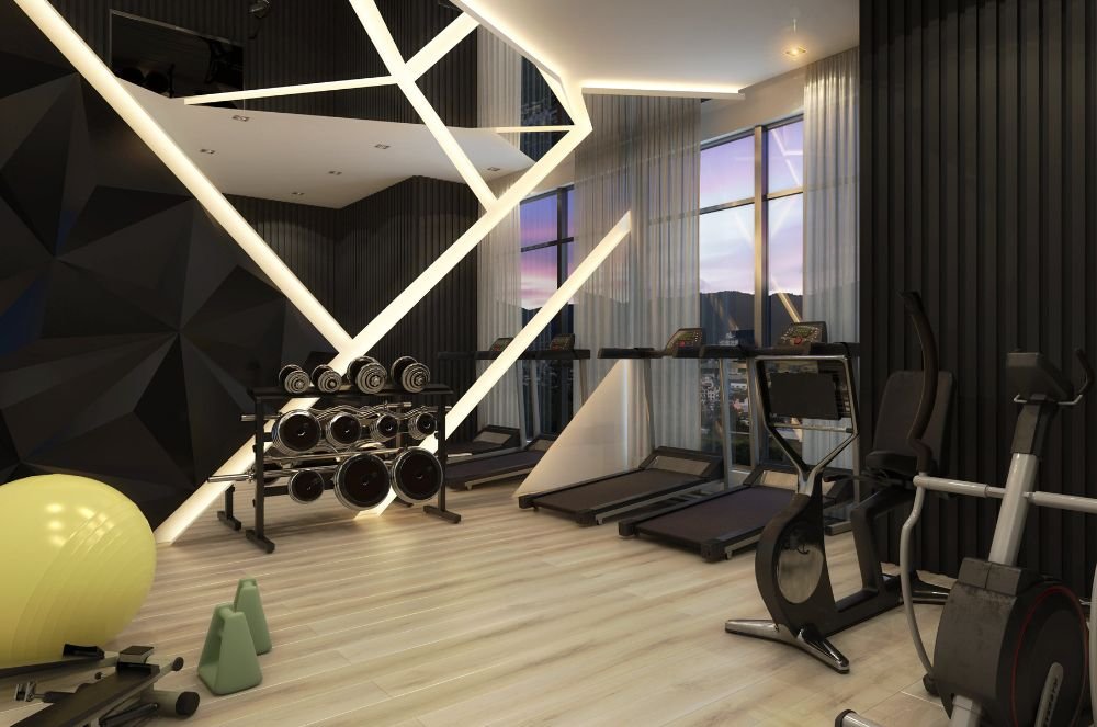 Fitness Center Interior Design Dubai