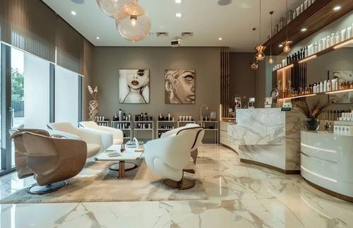 Salon interior design dubai